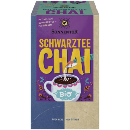 Produkt aus unserem Webshop: Schwarztee Chai Kuss Tee