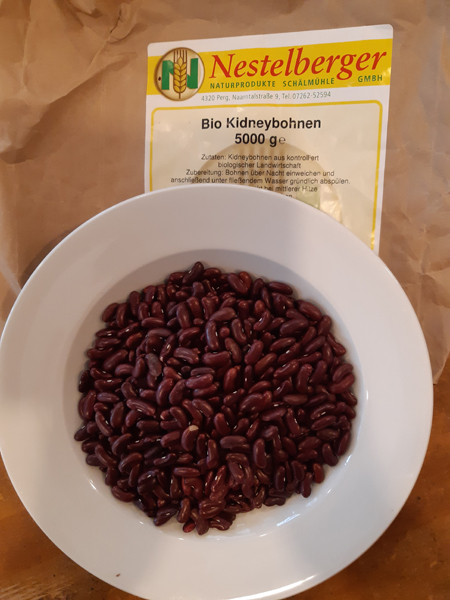 Produkt aus unserem Webshop: Rote Kidneybohnen lose