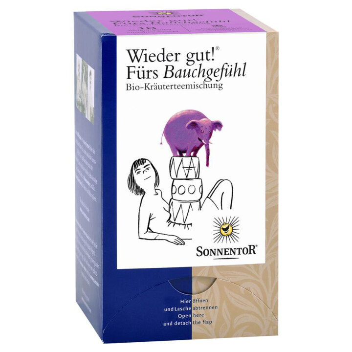 Produkt aus unserem Webshop: Fürs Bauchgefühl Tee Beutel