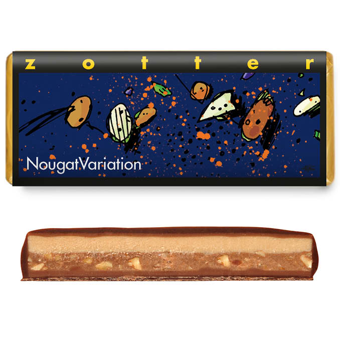 Produkt aus unserem Webshop: Schokolade Nougat Variation handgeschöpft