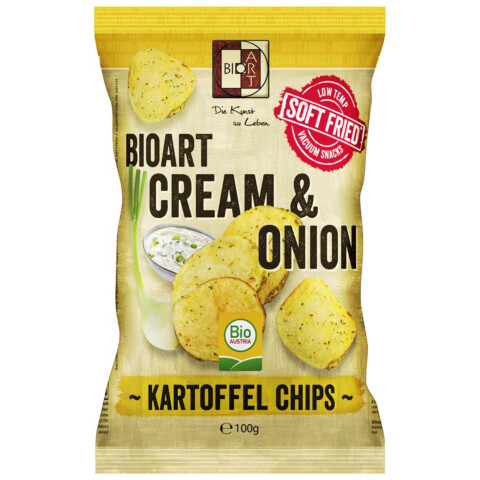 Chips Cream & Onion Soft Fried 