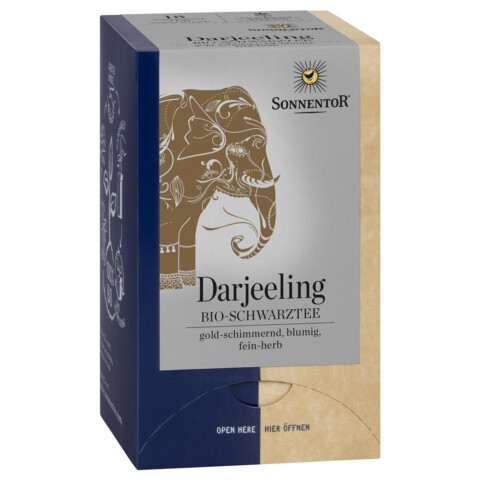 Produkt aus unserem Webshop: Darjeeling Schwarz Tee Beutel