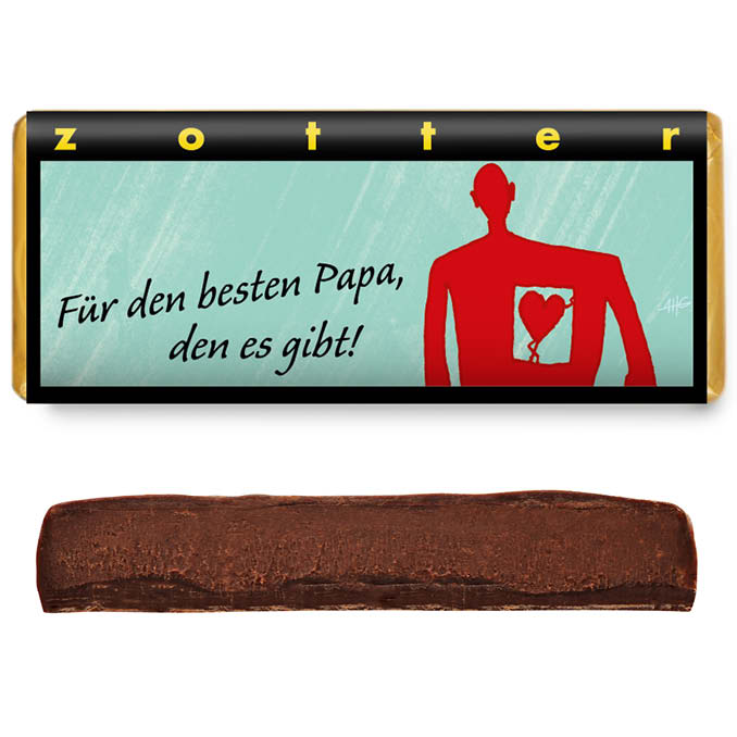 Produkt aus unserem Webshop: Schokolade - Für den besten Papa