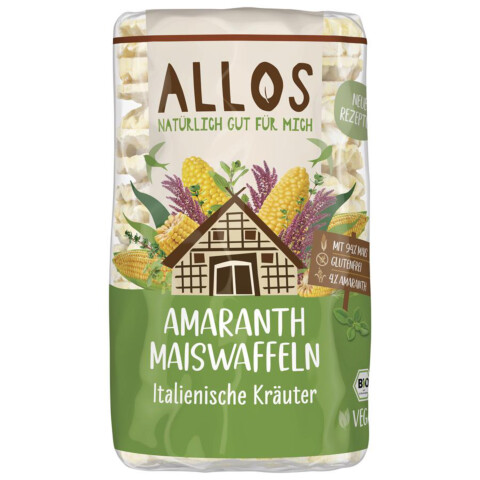 Produkt aus unserem Webshop: Amaranth-Mais Waffeln