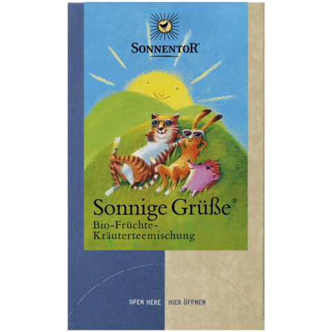 Produkt aus unserem Webshop: Tee Sonnige Grüsse Beutel