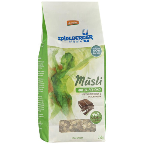 Produkt aus unserem Webshop: Hafer Schoko Müsli 750g