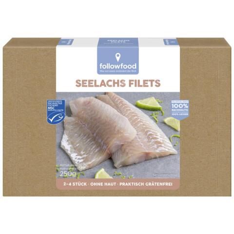 Produkt aus unserem Webshop: Seelachs Filets