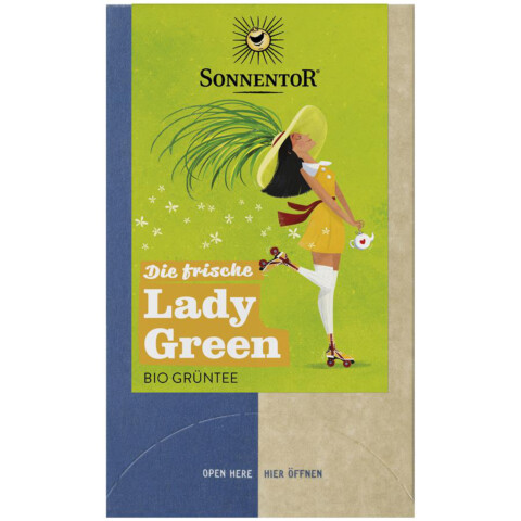 Produkt aus unserem Webshop: Grüntee Lady Green Beutel