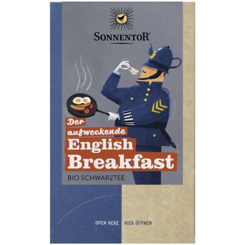 Produkt aus unserem Webshop: Schwarztee English Breakfast Beutel