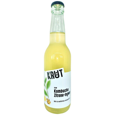 Produkt aus unserem Webshop: Raw Kombucha Zitrone Ingwer