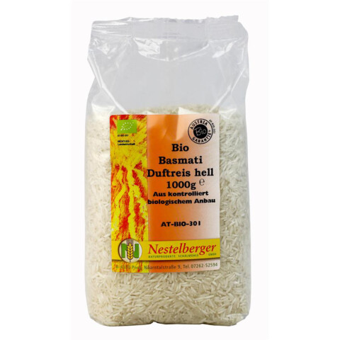 Produkt aus unserem Webshop: Basmatireis 1kg