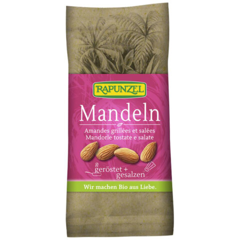 Produkt aus unserem Webshop: Mandeln geröstet gesalzen